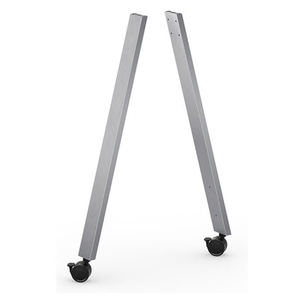 41"H VA LEG - CASTOR (USES EXISTING VA MOUNTS)-SIL