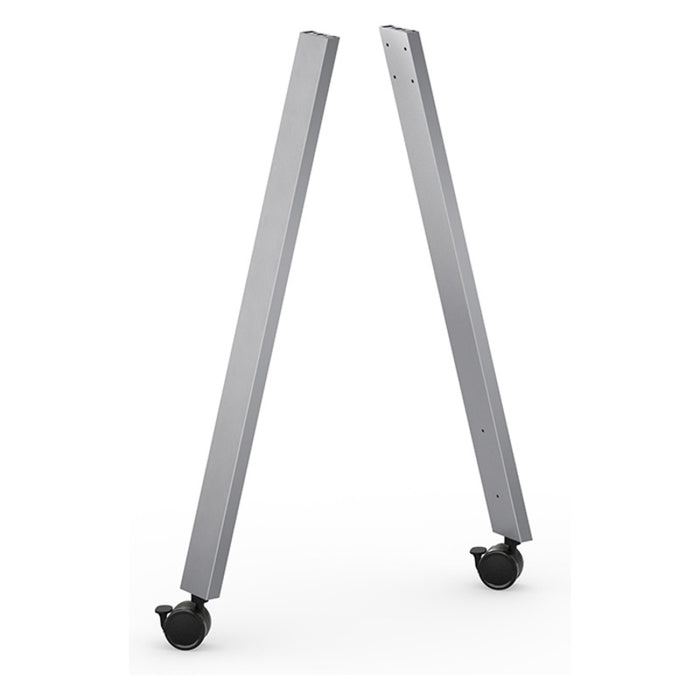 41"H VA LEG - CASTOR (USES EXISTING VA MOUNTS)-SIL