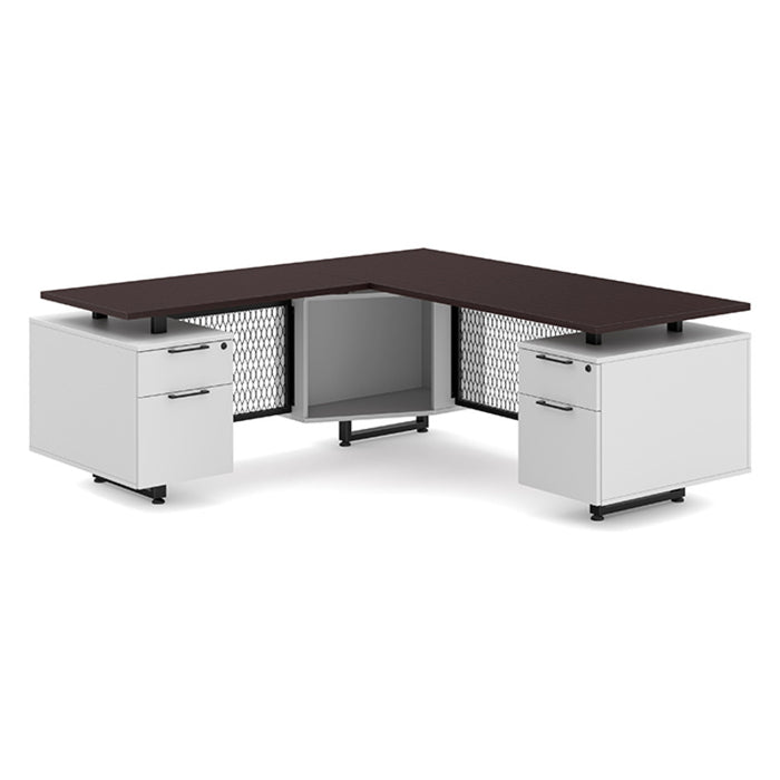 30x60D/24x42R  Espresso Top/White Base