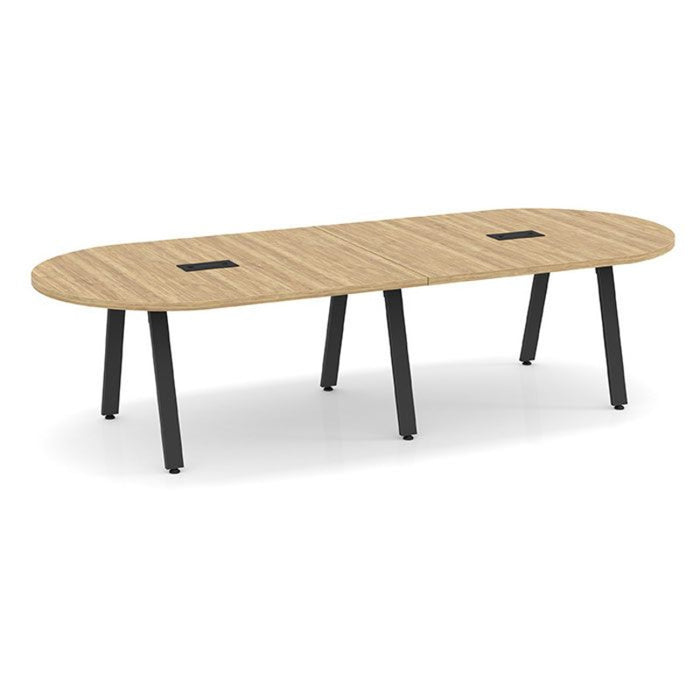 Signature 10' Racetrack Conf. Table Black Base APN