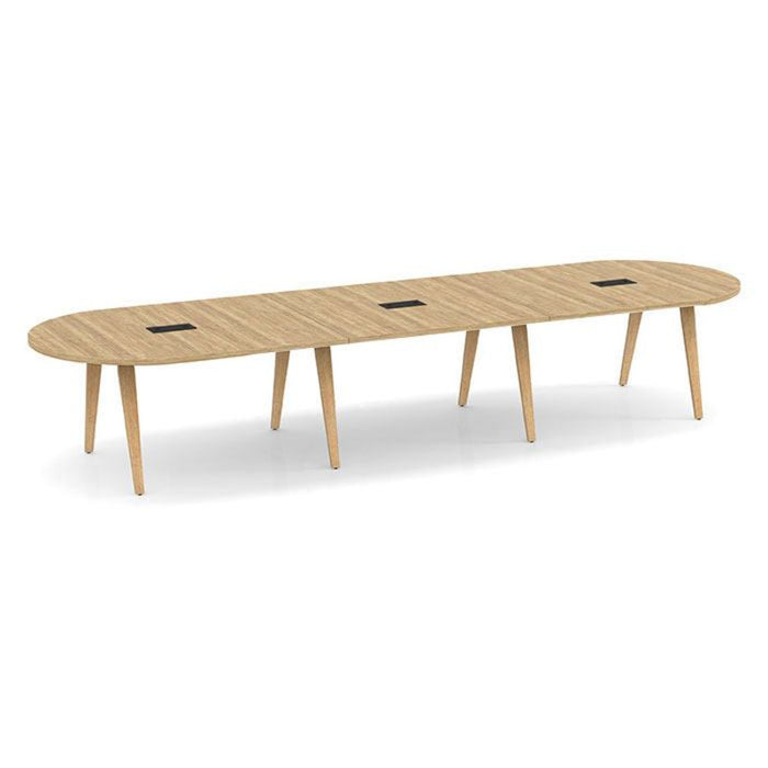 Signature 14' Racetrack Conf. Table BLK/NO Base AP