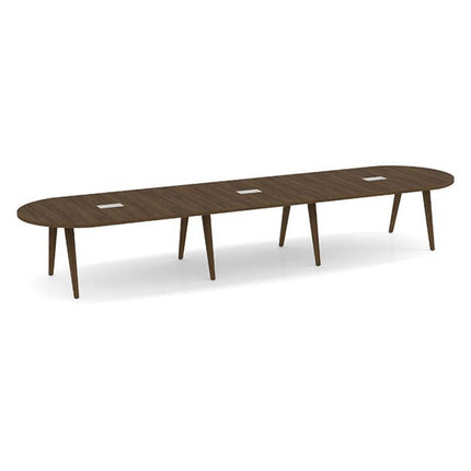 Signature 16' Racetrack Conf.Table BLK/MWN Base MW