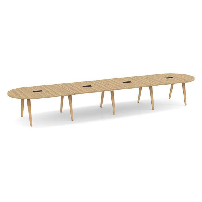Signature 18' Racetrack Conf. Table BLK/NO Base AP