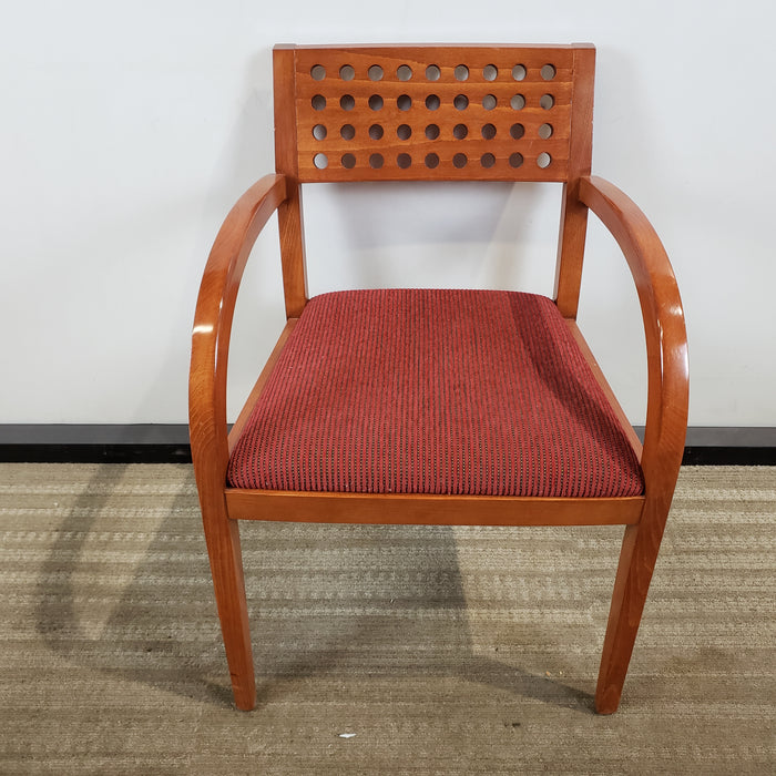 Wood Grain Guest Chair