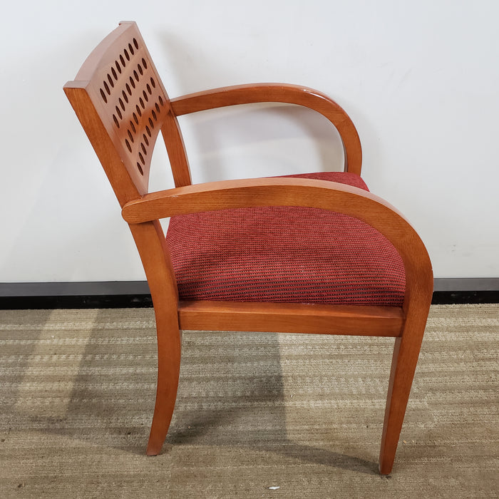 Wood Grain Guest Chair