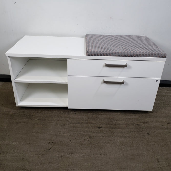 Storage Cabinet with Lateral File Cabinet