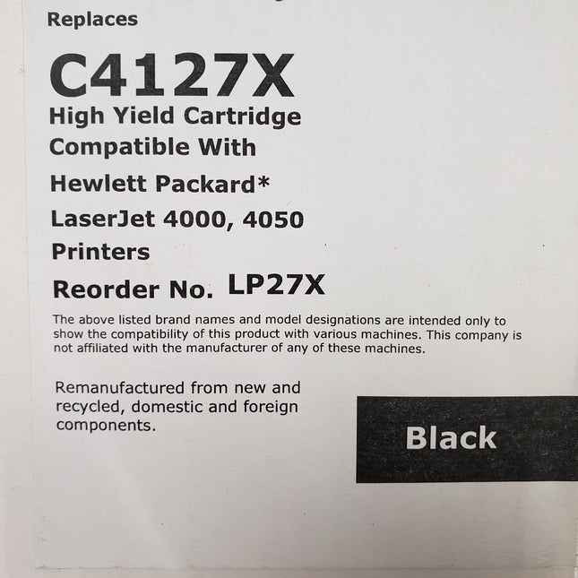 HP LaserJet Compatible Toner