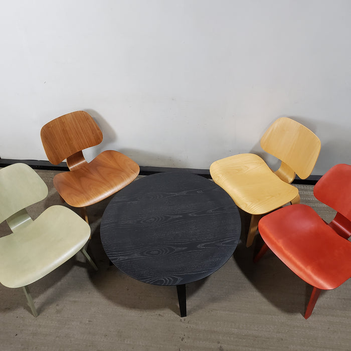 Mid Century Modern LCW Lounge Chairs and Table by Eames for Herman Miller