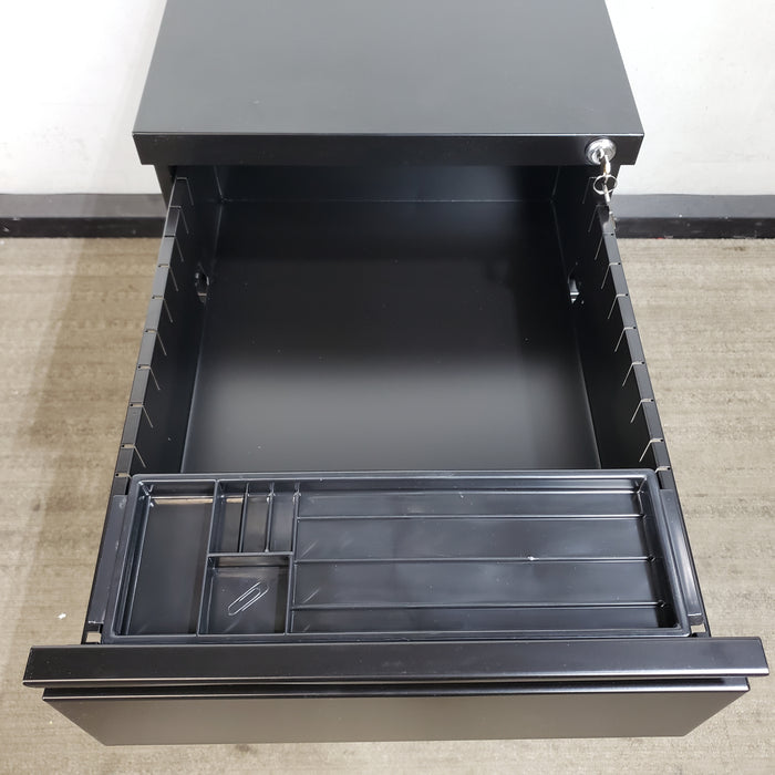3 Drawer Rolling Pedestal File Cabinet - New!