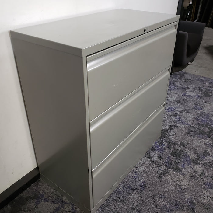 36" 3 Drawer Lateral File Cabinet
